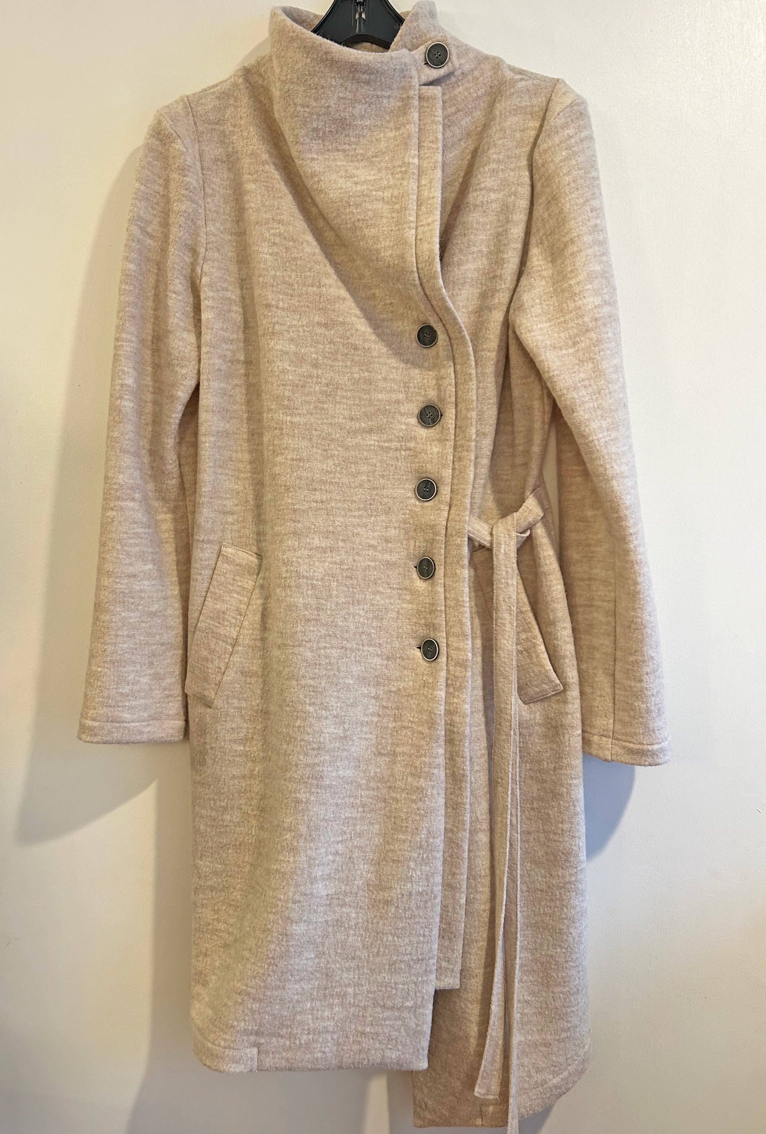 MALYN SWEATER COAT · sandstone